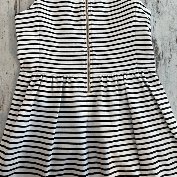 J.Crew Daybreak Striped Pleated Ponte Mini Dress - Size Small - Picture 12 of 16